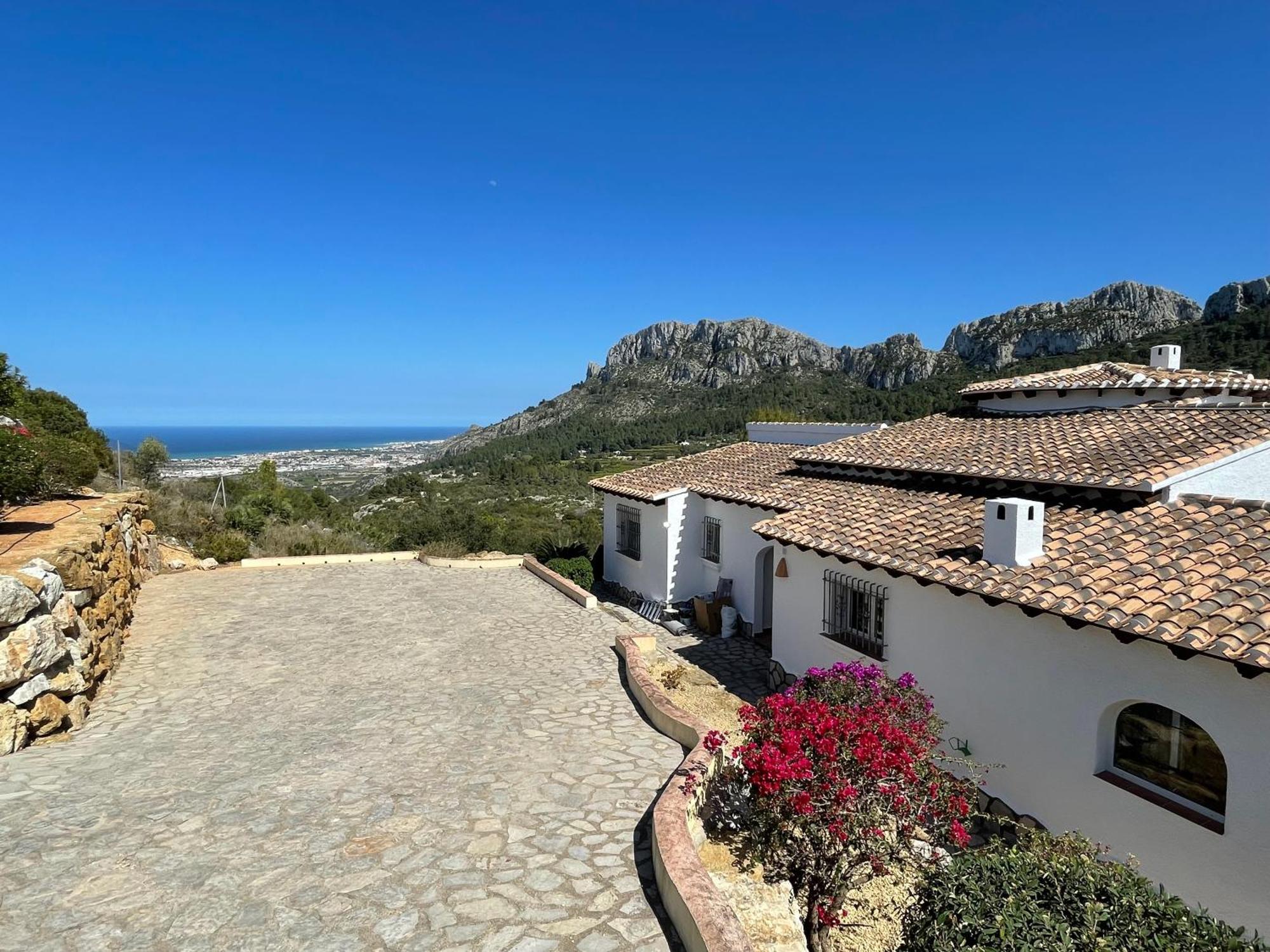 Casa Dalí lot of space, fantastic views&heated pool Monte Pego Exterior foto